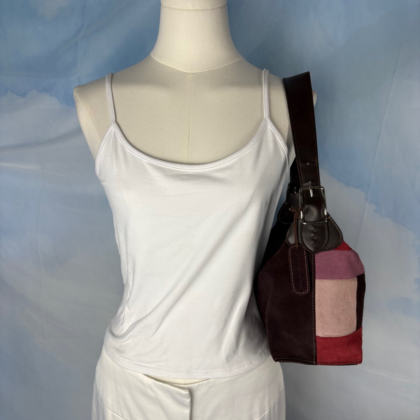 The Patchwork Leather Shoulder Bag