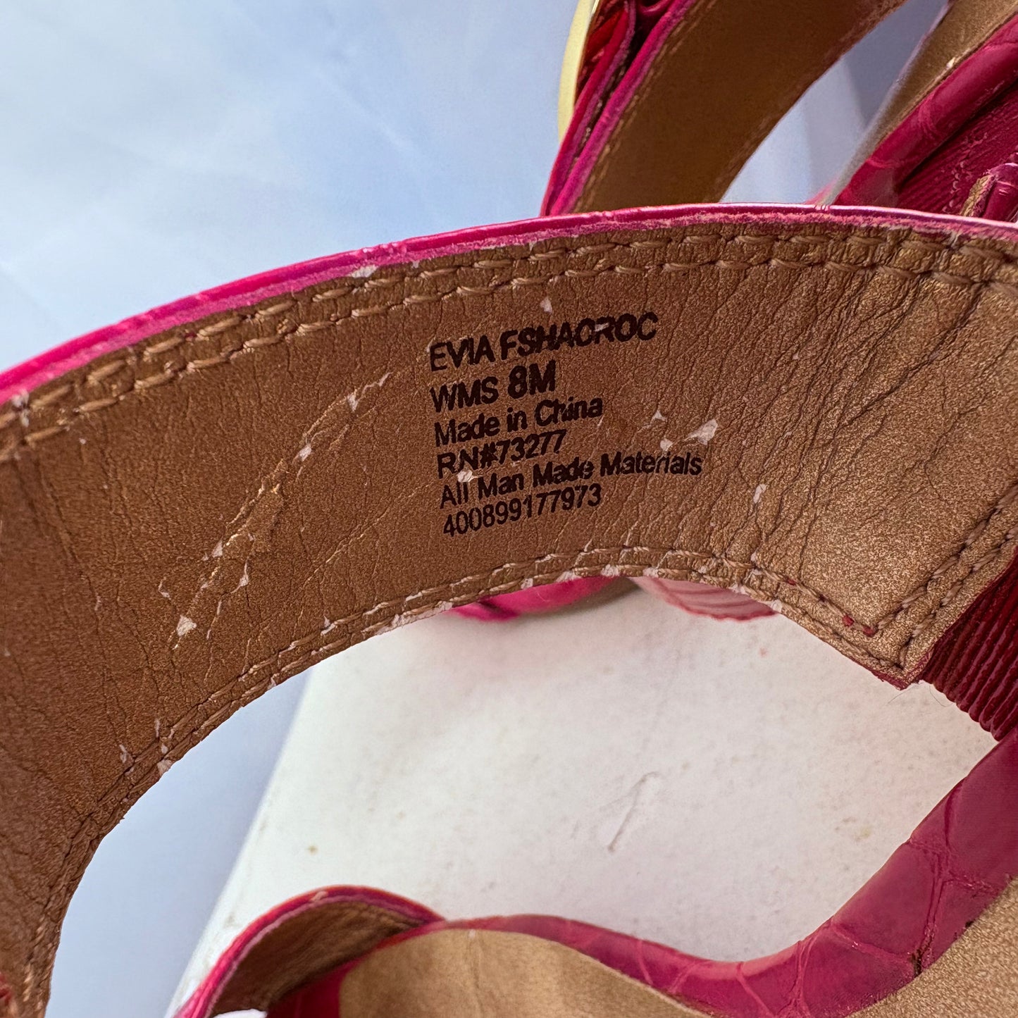 The Evia Fuchsia Heels