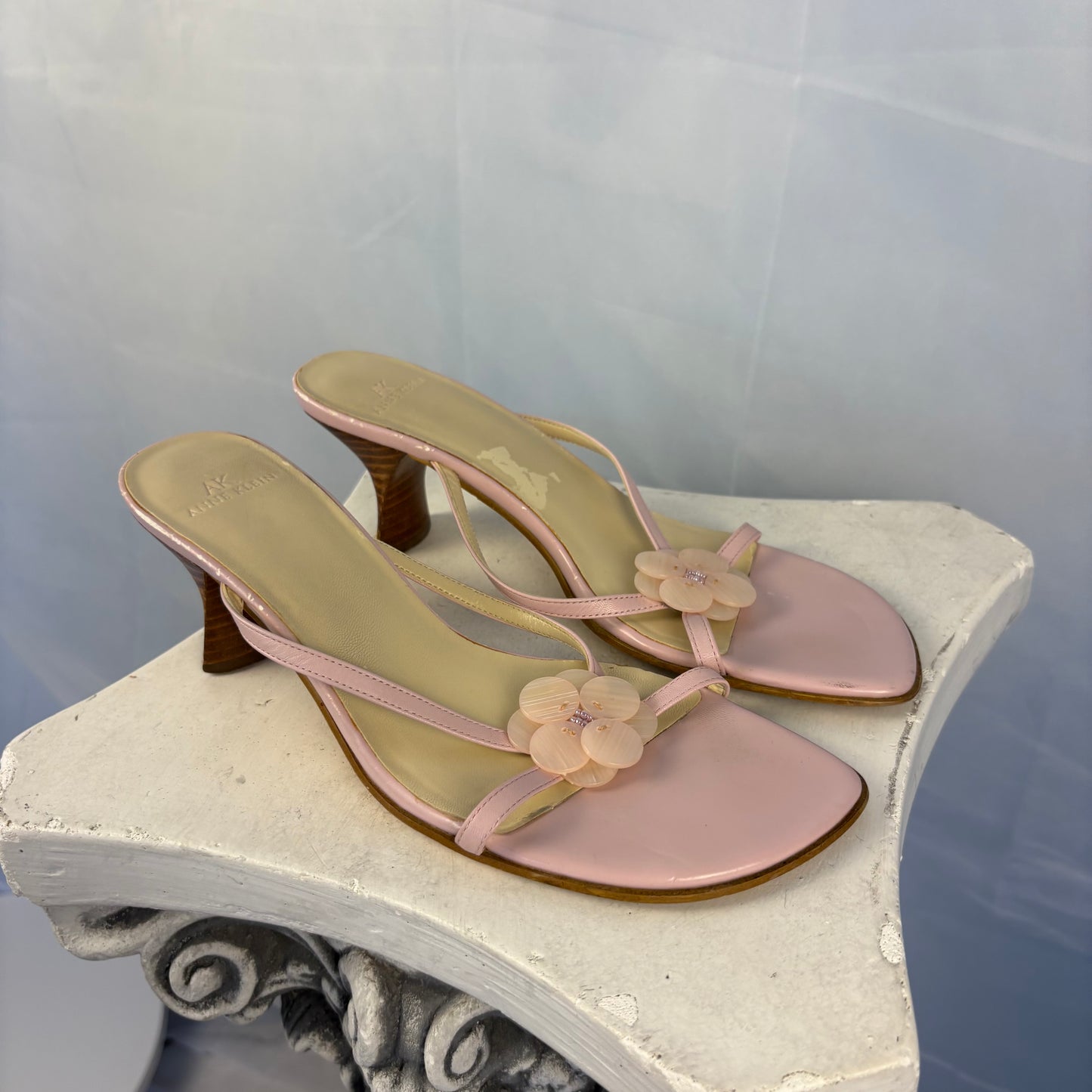 The Blush Petal Kitten Heel