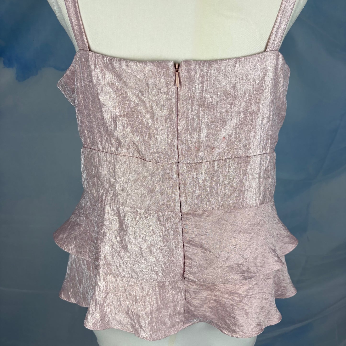 The Blush Pink Tiered Top