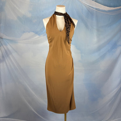 The Mocha Scarf Dress
