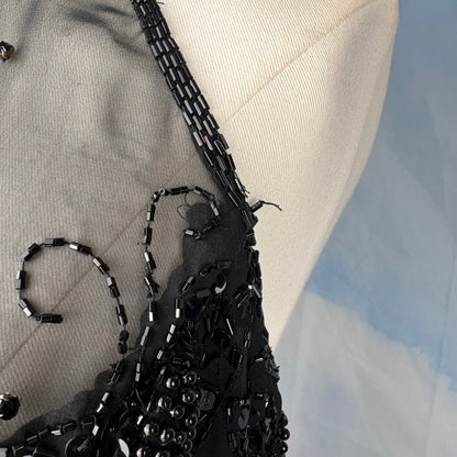 The Noir Illusion Dress