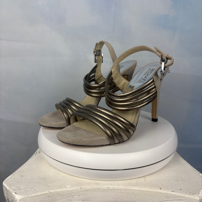 The Metallic Stiletto Heels