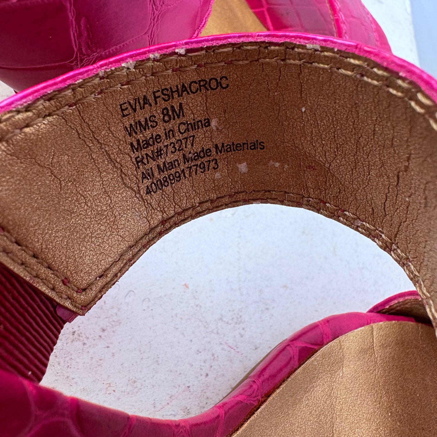 The Evia Fuchsia Heels