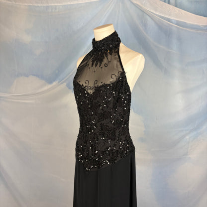 The Noir Illusion Dress