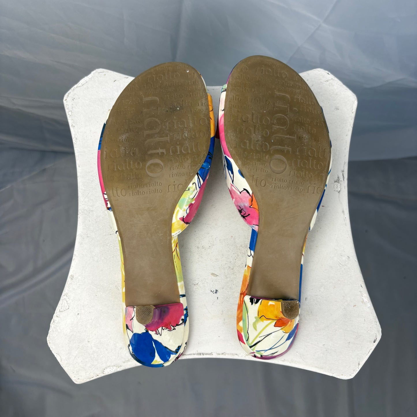 The Polka Kitten Heels