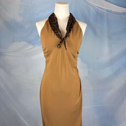 The Mocha Scarf Dress