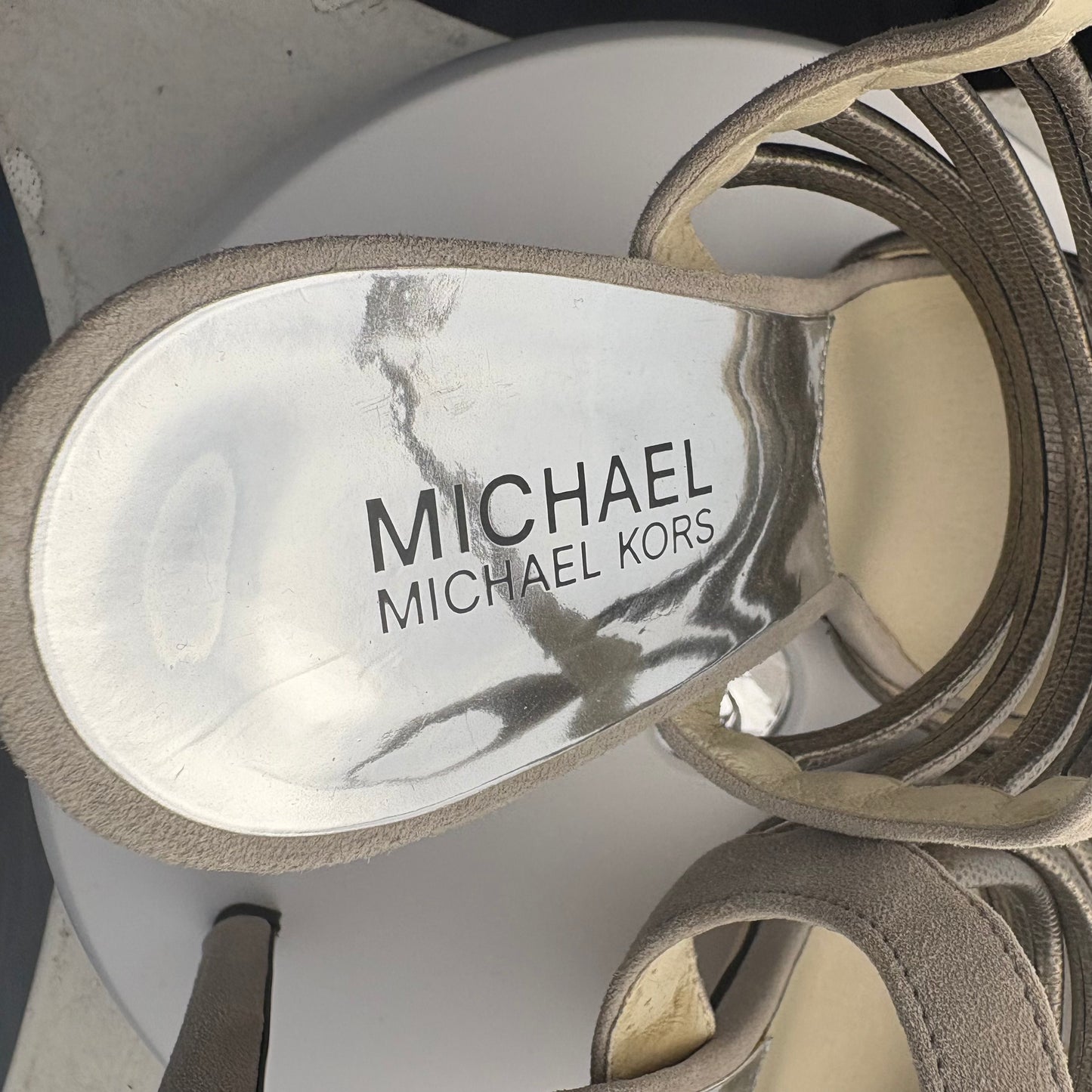 The Metallic Stiletto Heels