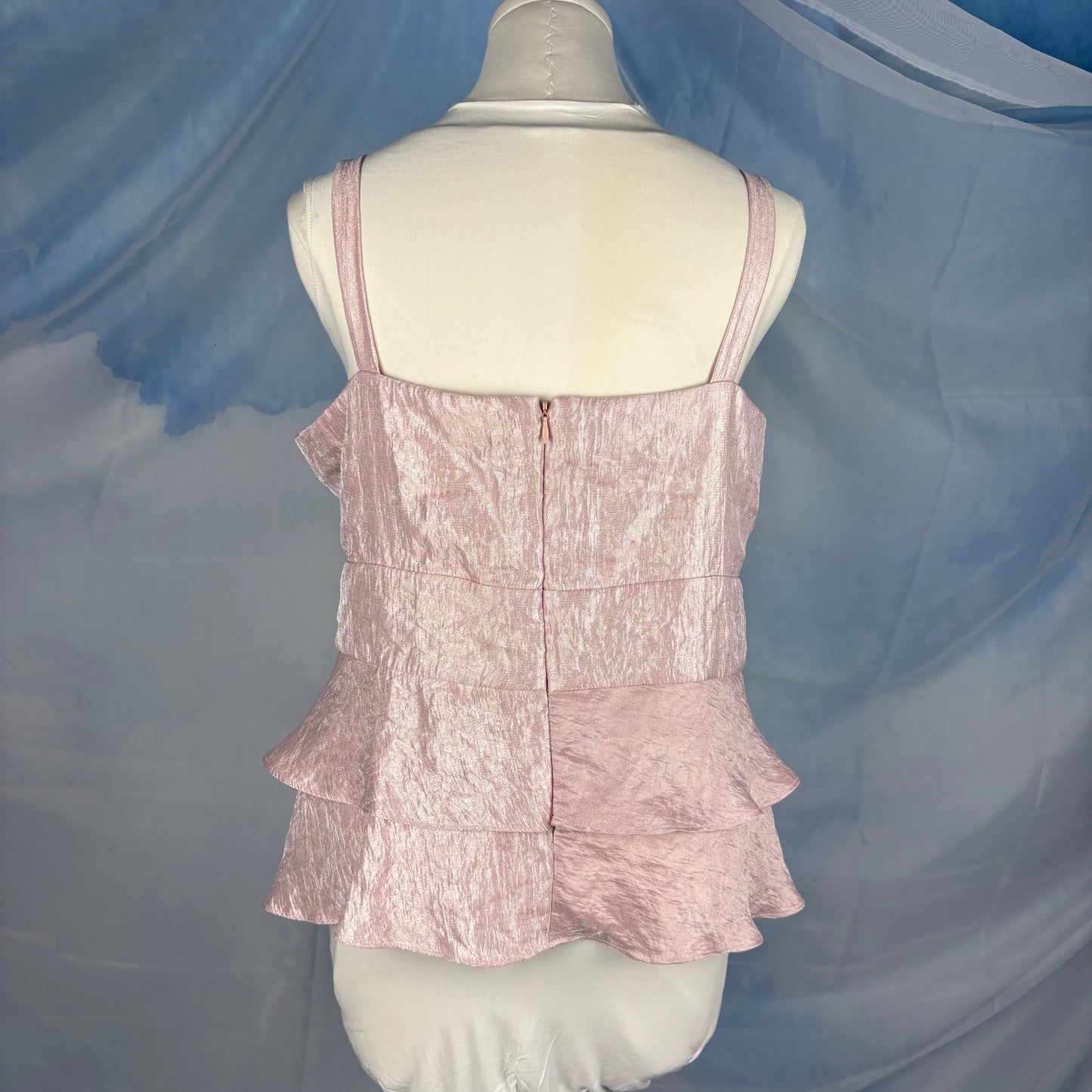 The Blush Pink Tiered Top