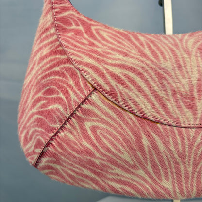 The Pink Zebra Camellia Bag