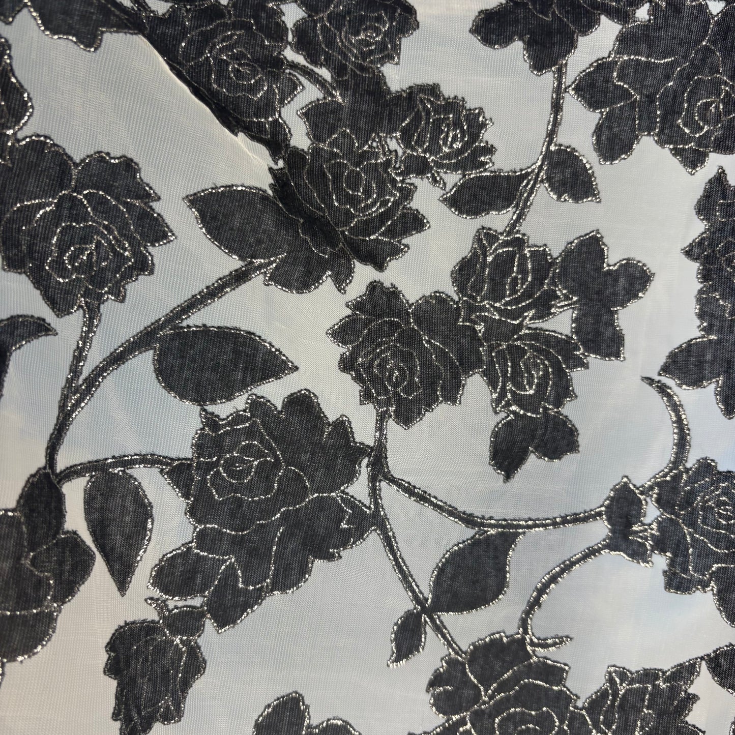 The Midnight Bloom Shawl