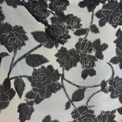 The Midnight Bloom Shawl