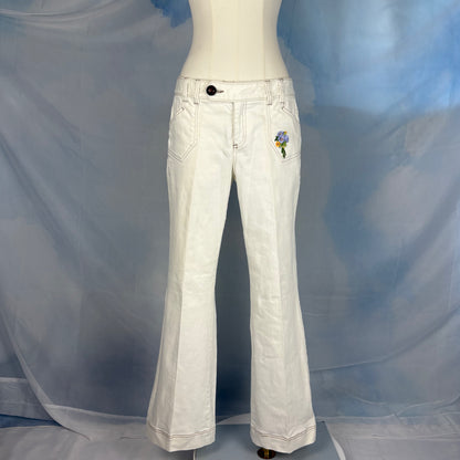 The Floral Pocket Jeans