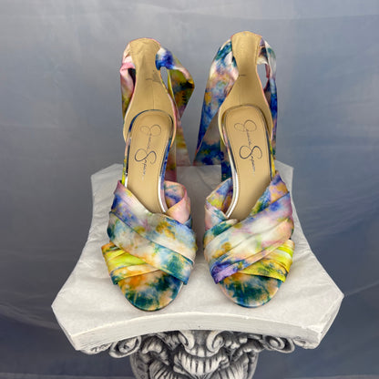 The Noelene Tie Dye Heel