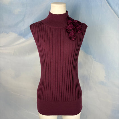 The Rosette Wool Mockneck