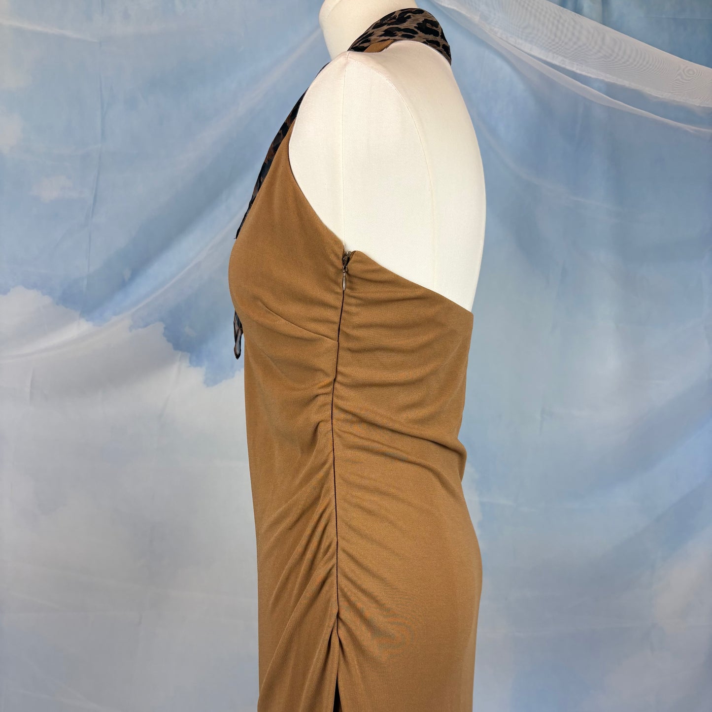 The Mocha Scarf Dress