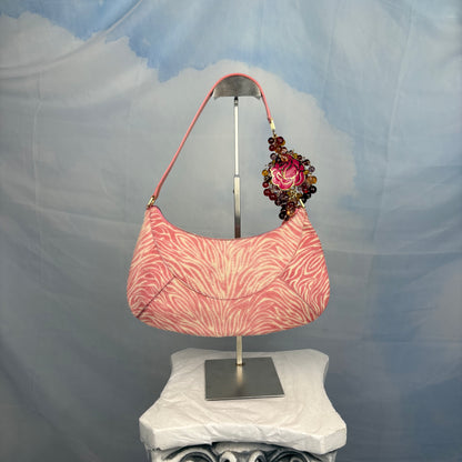 The Pink Zebra Camellia Bag