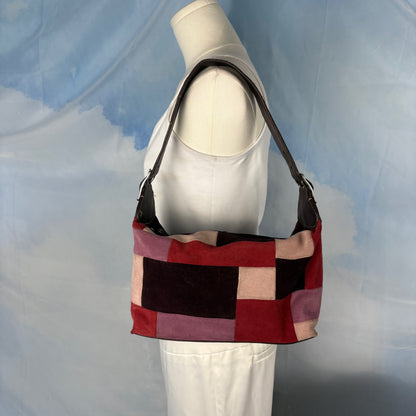 The Patchwork Leather Shoulder Bag