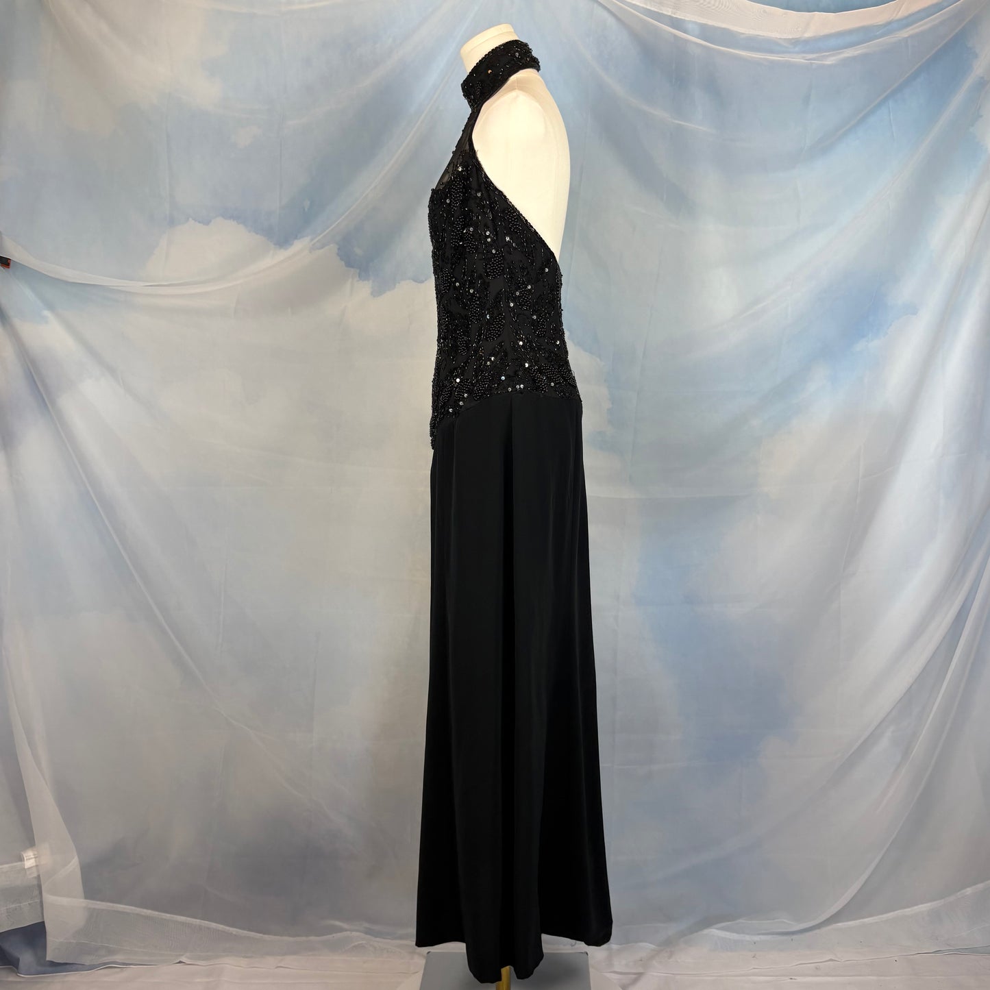 The Noir Illusion Dress