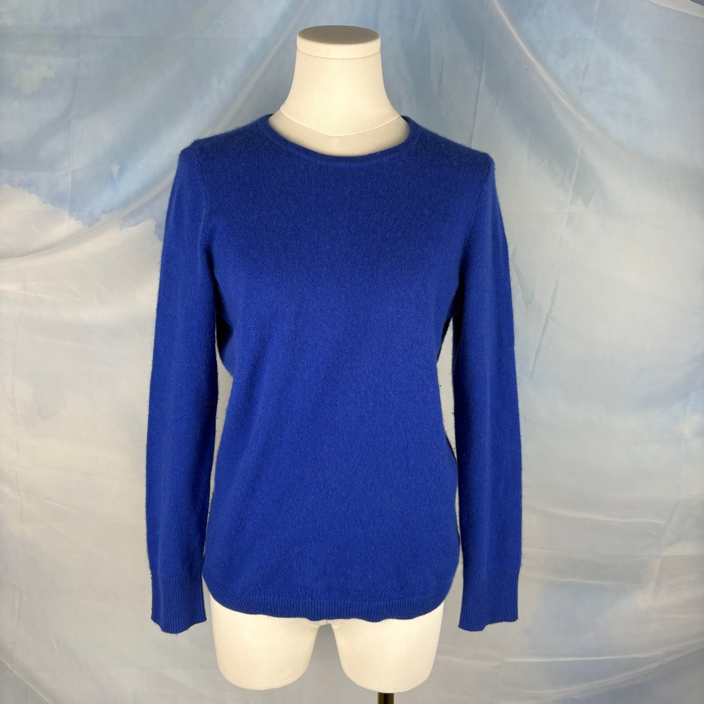 The Cobalt Cashmere Crewneck