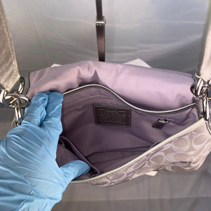 The Soho Metallic Shoulder Bag