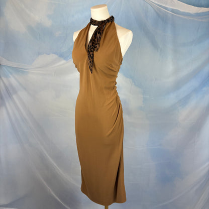 The Mocha Scarf Dress