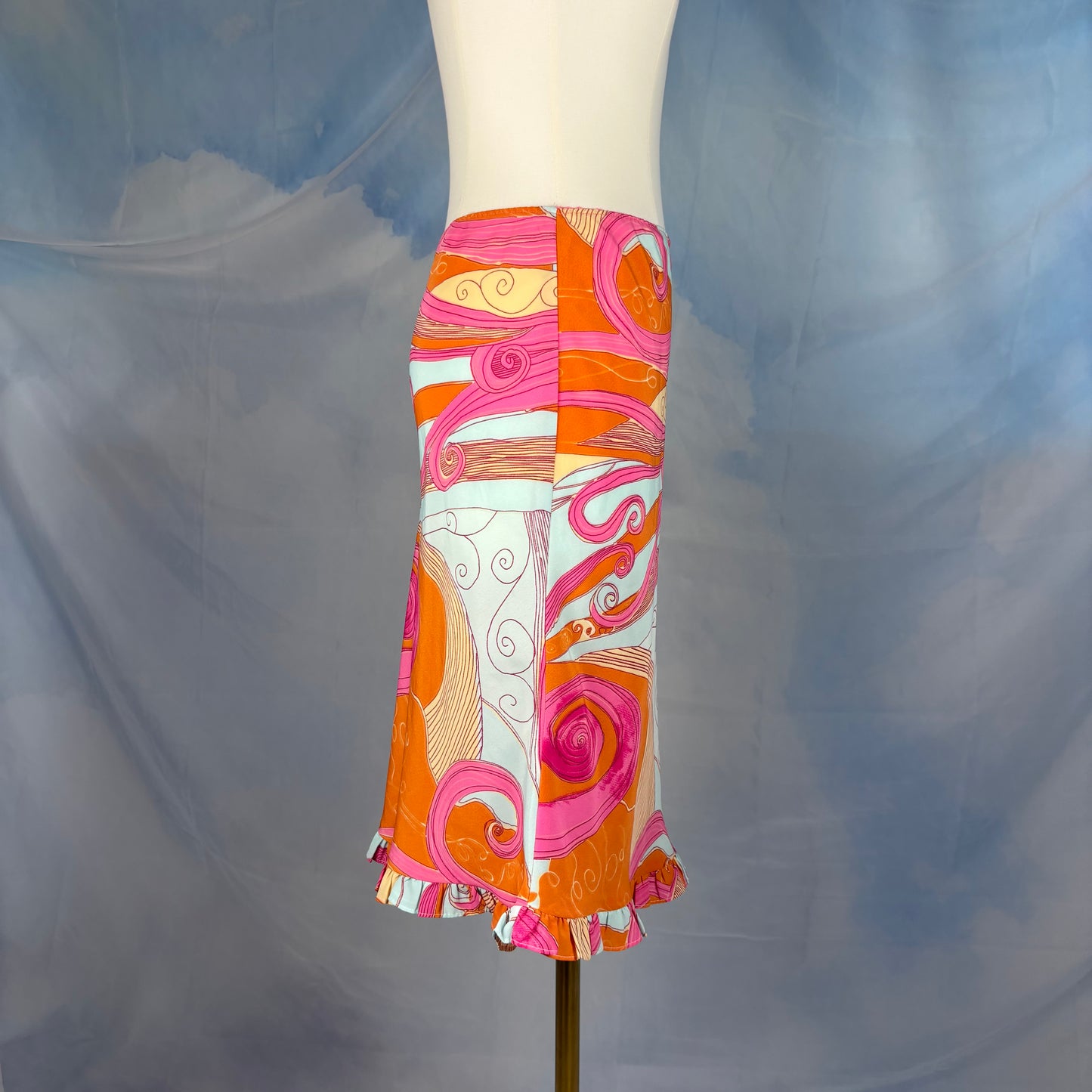 The Sunset Swirl Skirt