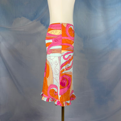 The Sunset Swirl Skirt