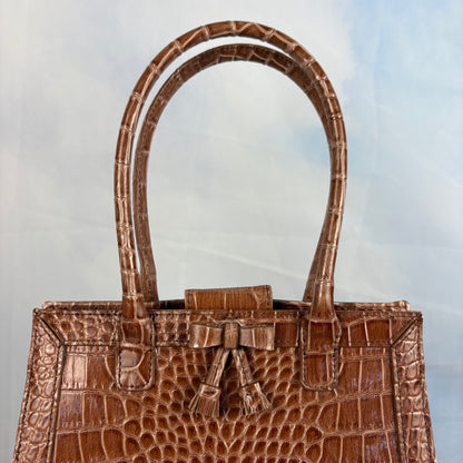 The Faux Croc Handbag