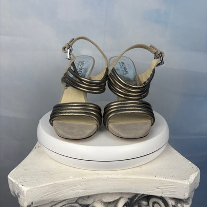 The Metallic Stiletto Heels