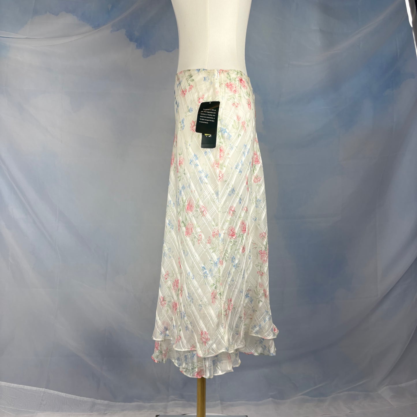 The Silk Garden Skirt