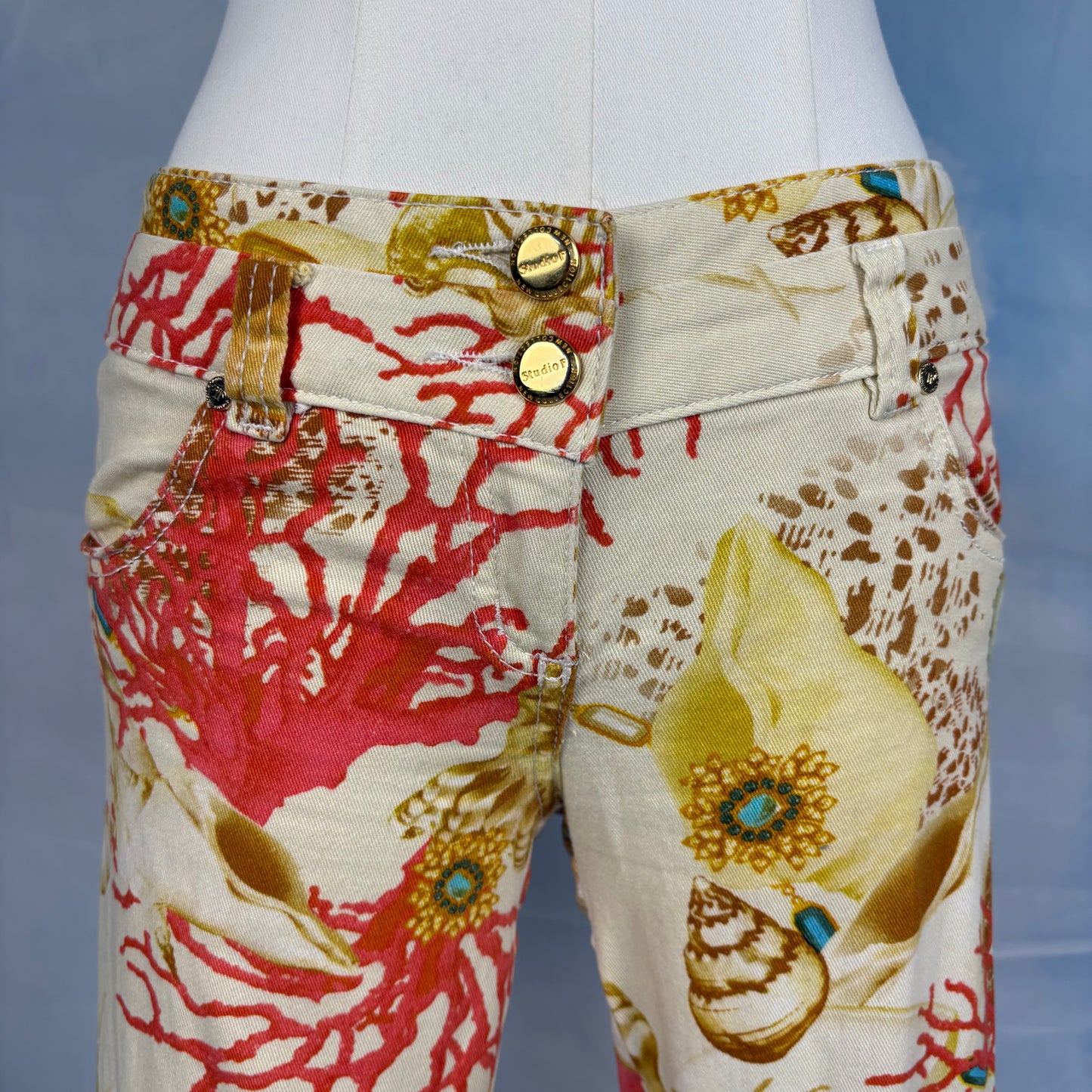 The Coral Reef Print Jeans