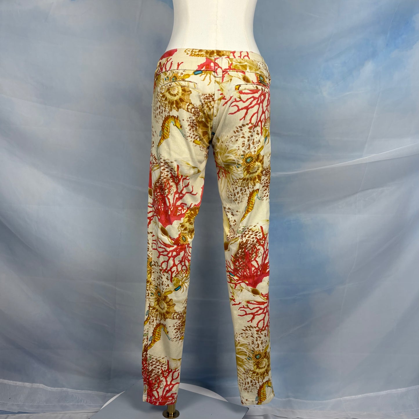 The Coral Reef Print Jeans