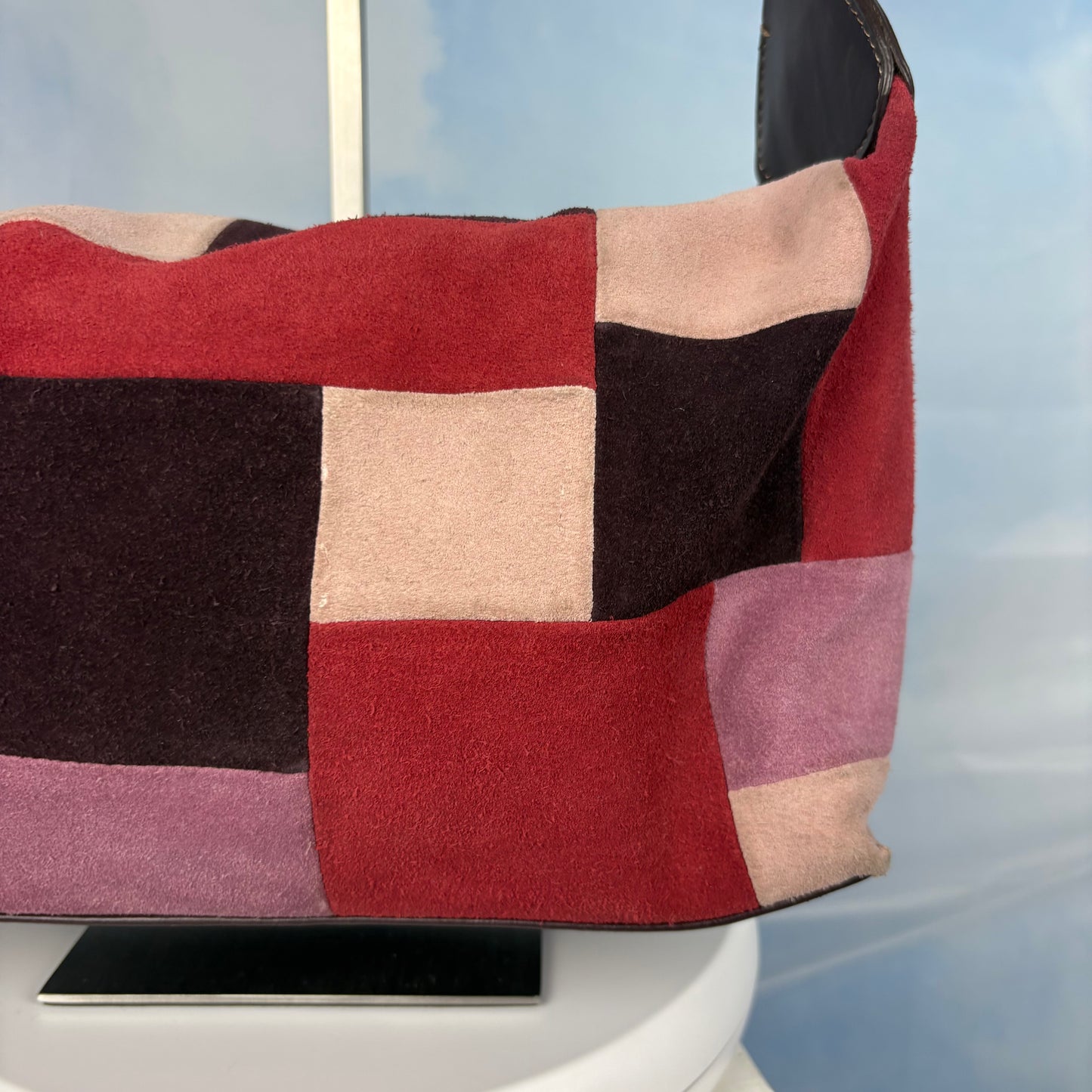 The Patchwork Leather Shoulder Bag