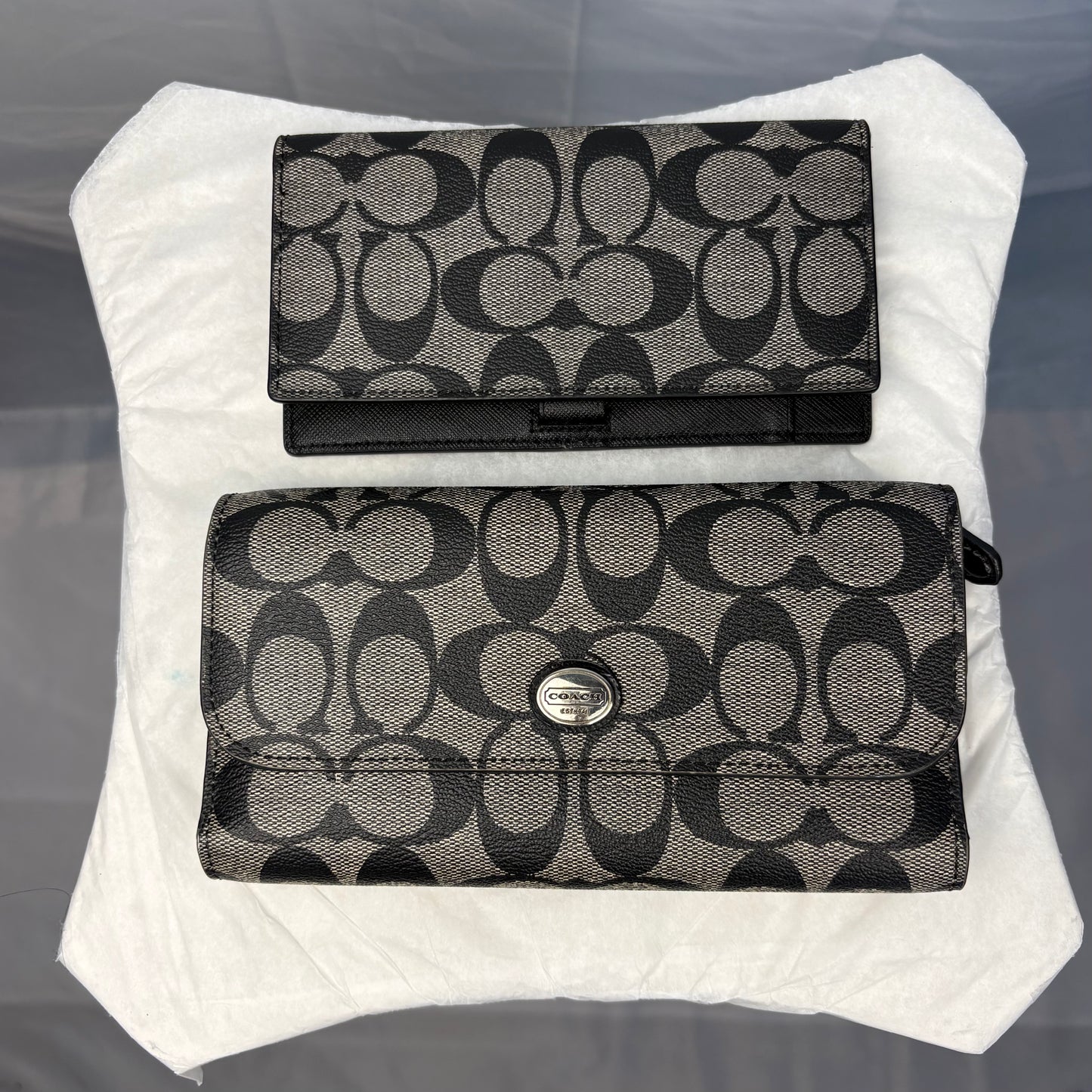 The Signature Canvas Wallet & Checkbook