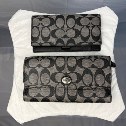 The Signature Canvas Wallet & Checkbook