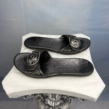 The Silver Buckle Sandals