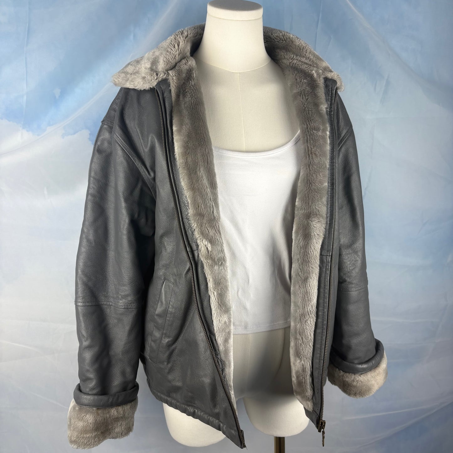 The Genuine Leather Aviation Jacket