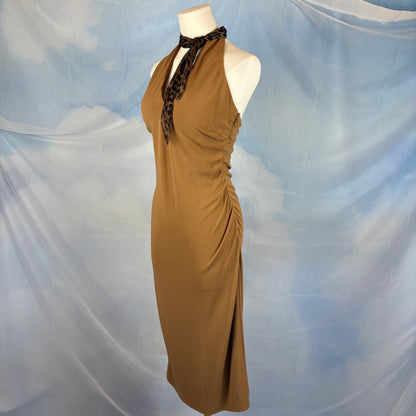 The Mocha Scarf Dress