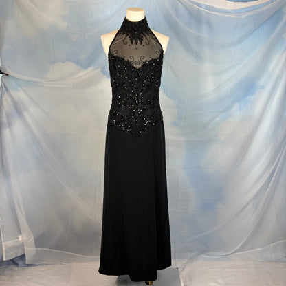 The Noir Illusion Dress