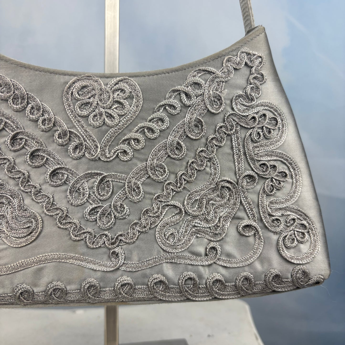 The Silver Filigree Handbag