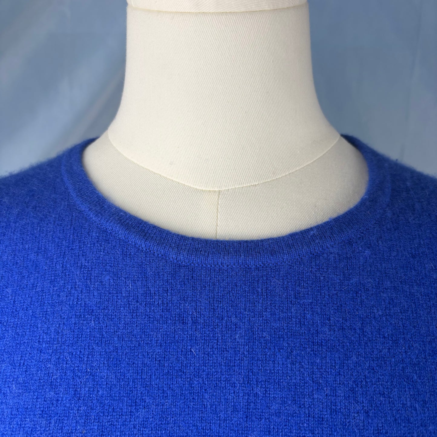 The Cobalt Cashmere Crewneck