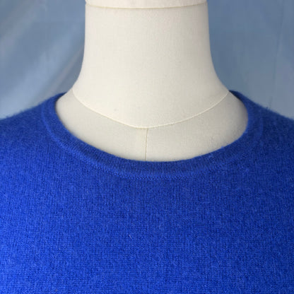 The Cobalt Cashmere Crewneck