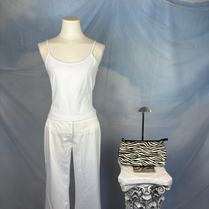 The Zebra Calf Hair Clutch