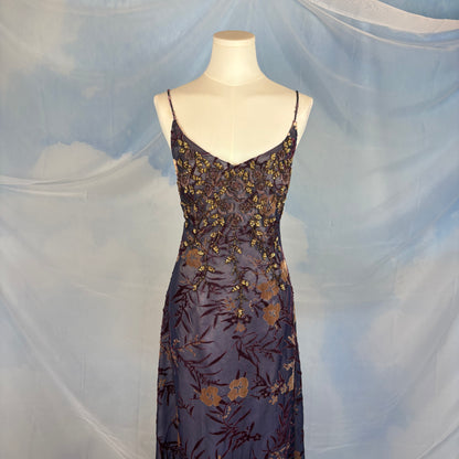 The Plum Evening Dress