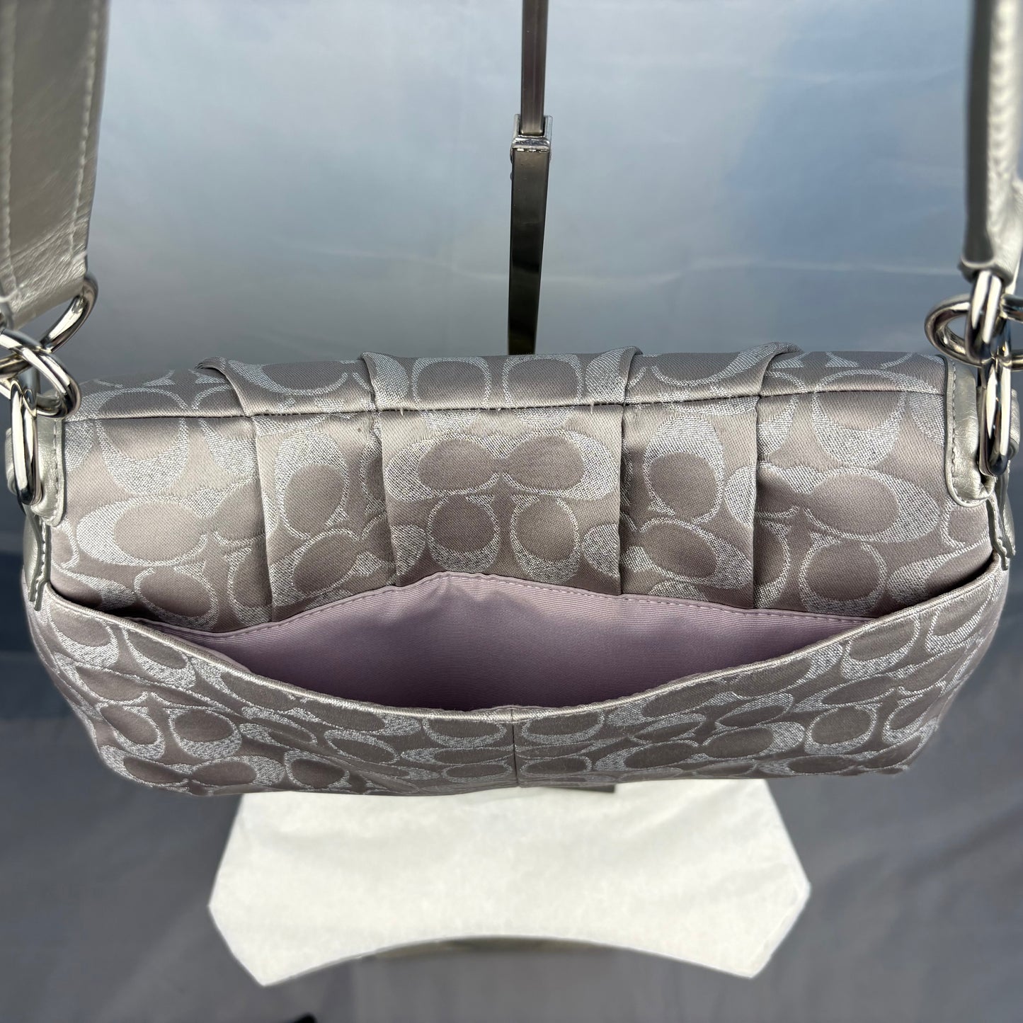 The Soho Metallic Shoulder Bag