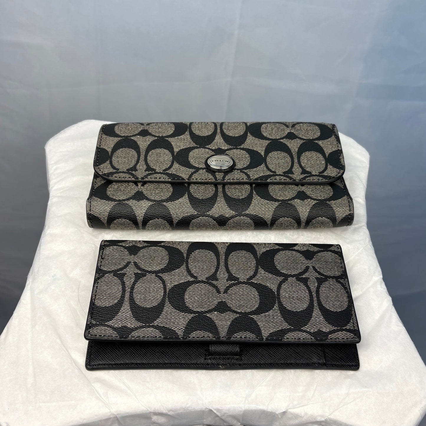 The Signature Canvas Wallet & Checkbook