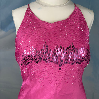 The Pink Beaded Dress