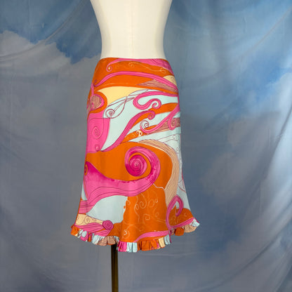 The Sunset Swirl Skirt