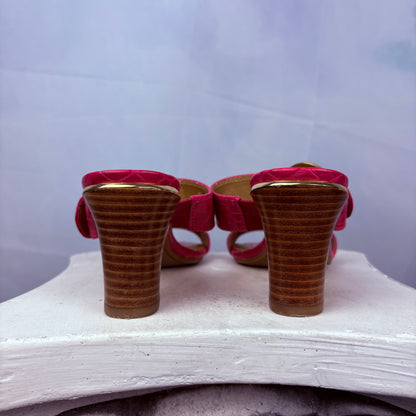 The Evia Fuchsia Heels